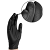 AMMEX_nitrile_glove_black_closeup
