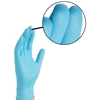 Zoom View of Fingertips of Powder-Free Nitrile Gloves 
