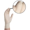 Zoom View of FIngertips of Industrial Latex Gloves 