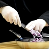 Large Latex PowderFree Gloves in Motion