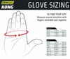Picture of Ironclad Super Duty Gloves, Medium, Black/Yellow, 1 Pair (IRNSDG203M)