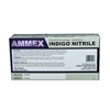 Picture of Gloves, Nitrile, Exam, Powder Free, AMMEX , Disposable, Indigo (10/100 CS)