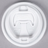 Dart Reclosable White Foam Cup Lid