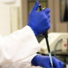 Picture of Gloves, Nitrile, Exam, Powder Free, AMMEX , Disposable, Indigo (10/100 CS)