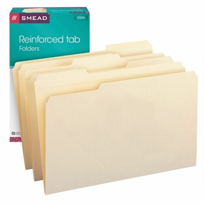 Smead 1/3 cut top tab file folder