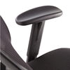 Picture of OIF Office Impressions Swivel/Tilt Mesh Task Chair, Height Adjustable T-Bar Arms, Black/Chrome  (OIFMT4818)