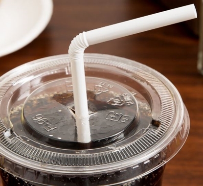 Picture of Flex Straw, 7-5/8", Paper  Wrapped