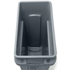 slim jim, vented, trash bin