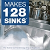 soapy dishes sitting in sink