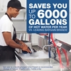 man cleaning dishes at sink with dawn dish soap