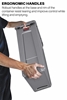 Picture of Rubbermaid Slim Jim w/Venting Channels Trash Can, Receptacle, Rectangular, Plastic, 23gal, Black (RCP354060BK)