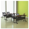 Picture of Guest Chair, Stacking, Mesh, Alera Eikon Series, Black, 2/Carton