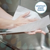 Picture of Paper Towels, Kleenex, Scott fold, KC 13253 SCOTTFOLD , 7 4/5 x 12 2/5, White, 120/Pack, 25 Packs/Carton (KCC13253)