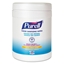 Purell Hand Sanitizing Wipes, 6/canister 
