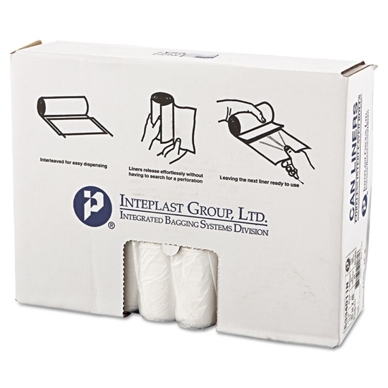Packaged High Density Interleaved  Commercial Can Liners by Inteplast Group 