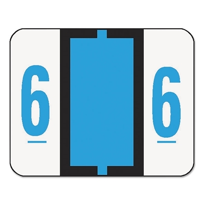 Single Digit End Tab Labels by Smead