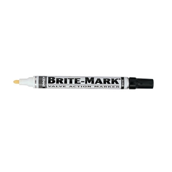 Brite-mark paint pen medium tip white