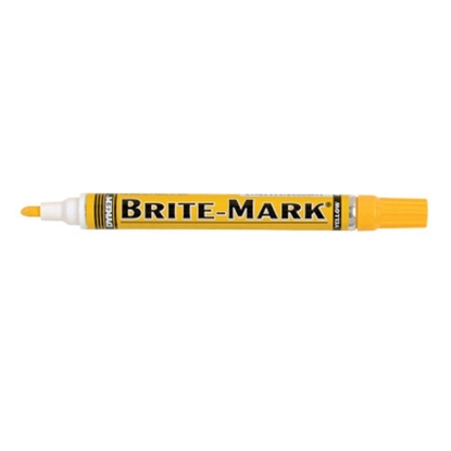 Brite-mark paint pen medium tip yellow