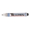 Texpen white medium tip