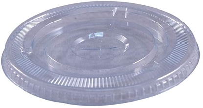 Picture of Lid, Flat, Straw Slot, Fits  32 oz PET, Empress, 50 EA/SL