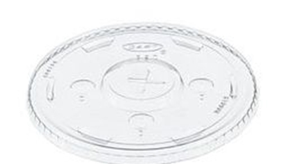 Picture of Lid, Straw Slotted, Plastic, W/Identification Buttons
